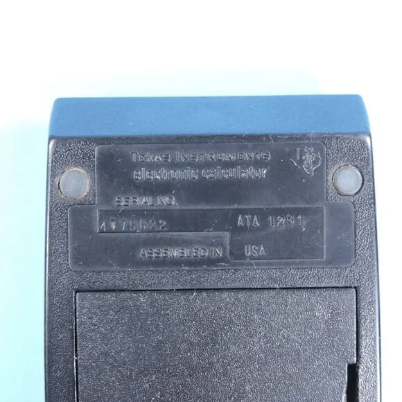 Vintage Texas Instruments Calculator Business Analyst - For Repair, Battery Dead - Picture 13 of 13